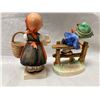 Image 2 : 2 Vintage Hummel Figurines, Retreat To Safety And Young Girl