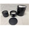 Image 1 : 2 Vintage Canon Camera Lenses With Case And Bag