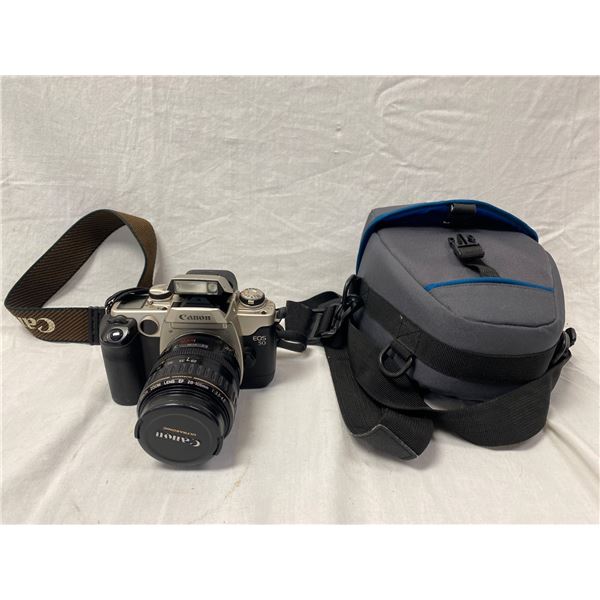 Vintage Canon Eos 50 With Canon Lens In Original Carrying Case