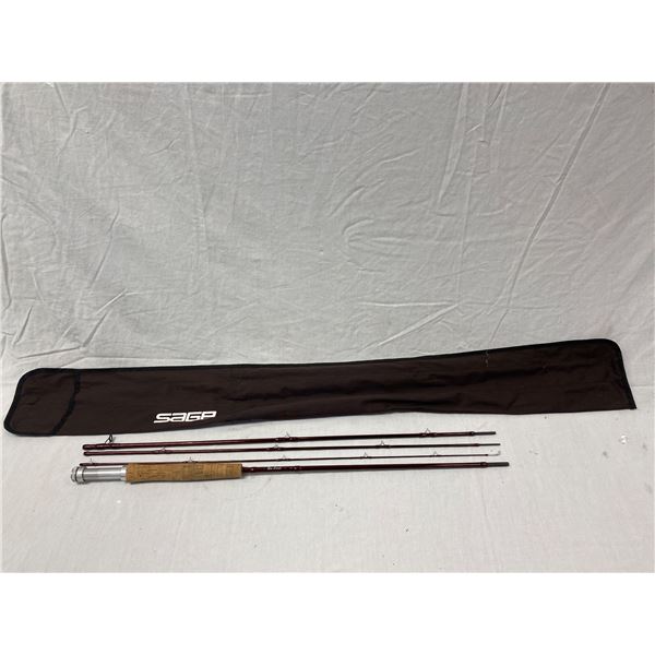 Vintage Ron Rhode Fly Fishing Rod In Canvas Carrier