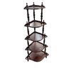 Image 1 : Wooden Five Tier Corner Shelf