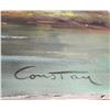 Image 2 : Large Oil On Canvas Forest River Scene Signed Constay