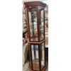 Image 1 : Semi Octagon Curio Cabinet