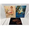 Image 1 : 2 Paintings On Board And 1 Painting On Velvet, Nude Woman, And Dog