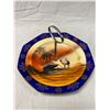 Image 1 : Early Czechoslovakian Desert Scene Cake Plate