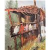 Image 2 : Framed Oil On Canvas Of Farm House