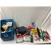 Image 1 : Tote Full Of Assorted Tools And Equipment