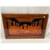 Image 1 : Framed Copper Embossed "The Last Supper" Plaque