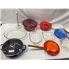 Image 2 : Tote Full Assorted Dishware, Pans, Bowls, Pie Dishes, Etc..