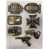 Image 1 : 7 Assorted Belt Buckles