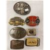 Image 1 : 7 Assorted Belt Buckles