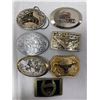Image 1 : 7 Assorted Belt Buckles