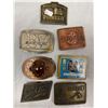 Image 1 : 7 Assorted Belt Buckles