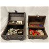 Image 1 : 2 Coffers Full Of Costume Jewelry