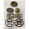 Image 1 : 7 Assorted Belt Buckles