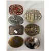Image 1 : 7 Assorted Belt Buckles
