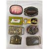 Image 1 : 8 Assorted Belt Buckles