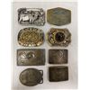 Image 1 : 8 Assorted Belt Buckles