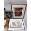 Image 2 : Tote Full Of Framed Photos And Prints