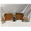 Image 1 : 2 Vintage Wooden Coca Cola Crates Full Of Coca Cola Bottles