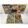 Image 1 : 5 Vintage Comics, The Black Hood #42, Star Wars #40 And #44, And The Avengers #129 And #149