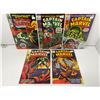 Image 1 : 5 Vintage Captain Marvel Comics #2, #12, #15, #19, And #20