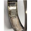 Image 2 : Vintage Sterling Silver Bracelet With Floral Engraving
