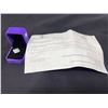 Image 1 : 925 Floating Double Halo Ring With Round Cut White Moissanite And 71 Cubic Zirconium