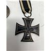 Image 2 : 4 Vintage Medals, Iron Cross, Great War For Civilization 1914-1919, Etc..