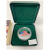 Image 2 : United States Of America 225Th Anniversary Sterling Silver Medallion In Original Box