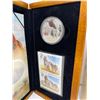 Image 2 : Royal Canadian Mint Sable Horse And Full Limited Edition Stamp And Coin Set In Original Box