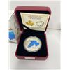 Image 2 : Royal Canadian Mint 2016 $20 Fine Silver Coin, The Migratory Birds Convention The Mountain Blue Bird