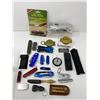 Image 1 : Assorted Collectibles, Pocket Knives, Compasses, Army Knife Etc..