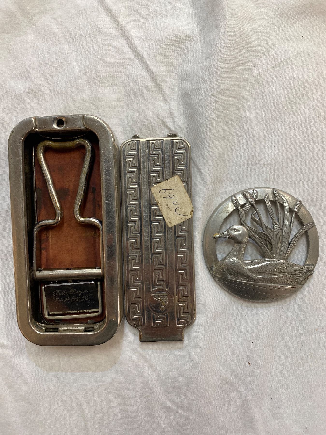 Rolls Razor In Original Container And Duck Emblem