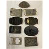 Image 2 : 9 Assorted Belt Buckles