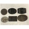 Image 2 : 6 Assorted Belt Buckles