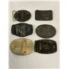 Image 2 : 6 Assorted Belt Buckles