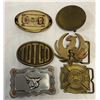 Image 1 : 6 Assorted Belt Buckles