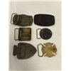 Image 2 : 6 Assorted Belt Buckles