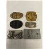 Image 2 : 6 Assorted Belt Buckles