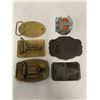 Image 2 : 6 Assorted Belt Buckles