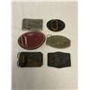 Image 2 : 6 Assorted Belt Buckles