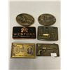 Image 1 : 6 Assorted Belt Buckles