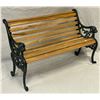 Image 2 : Miniature Wooden And Metal Bench