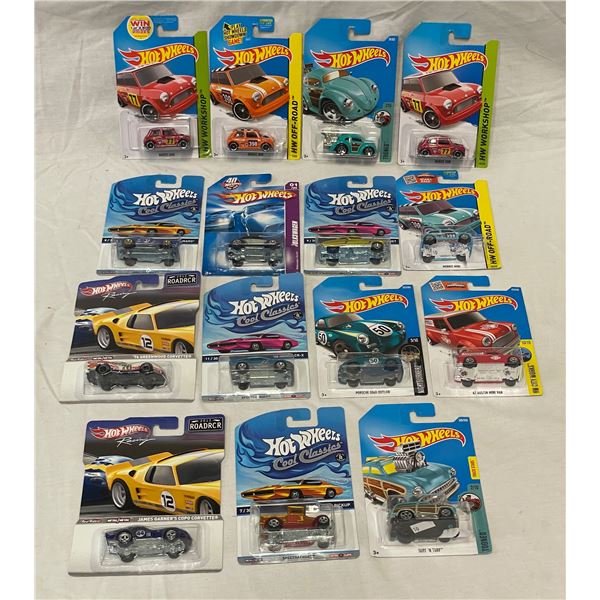 Assortment Of Hot Wheels In Original Blister Packs