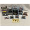 Image 1 : 15 Assorted Miniature Cars In Original Boxes, Oxford, Tracks Side, Etc..
