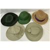 Image 1 : 4 Tilley Hats, And Green Safari Hat