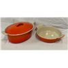 Image 2 : Assorted Le Creuset, Frying Pan, Mini Casserole Dish, Etc..