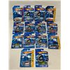 Image 1 : 11 Hot Wheels Cars In Original Blister Packs