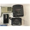 Image 2 : Assortment Of Vintage Electronics, Compact Disc Player, Cassette Recorder, Cellphone, Sony Walkman, 
